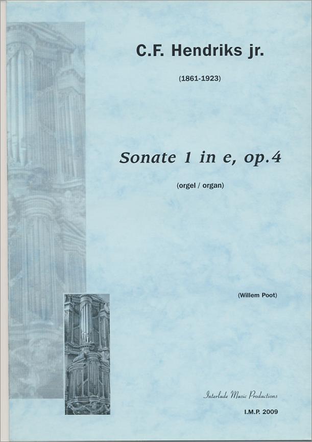 Sonate 1 E Op.4