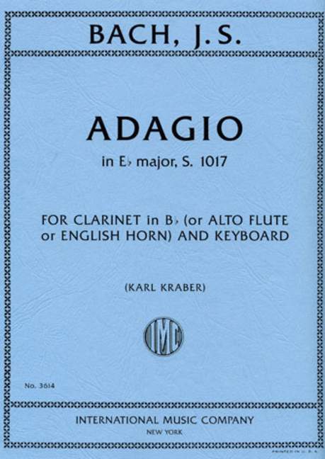 Adagio E-Flat Major BWV1017