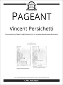 Pageant, Op. 59 (Score Only)