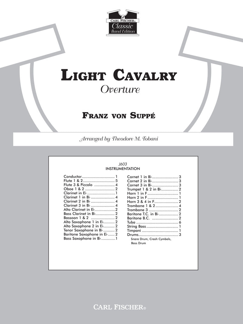 Light Cavalry Overture (Score Only)