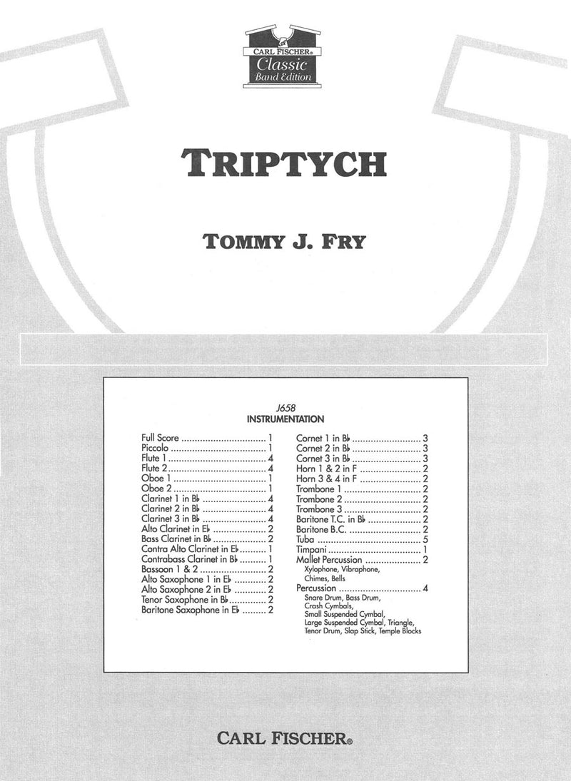 Triptych (Score Only)