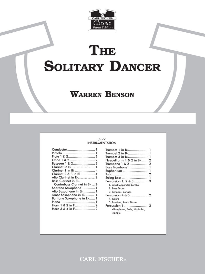 The Solitary Dancer (Score Only)