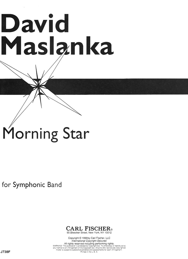 Morning Star (Score Only)
