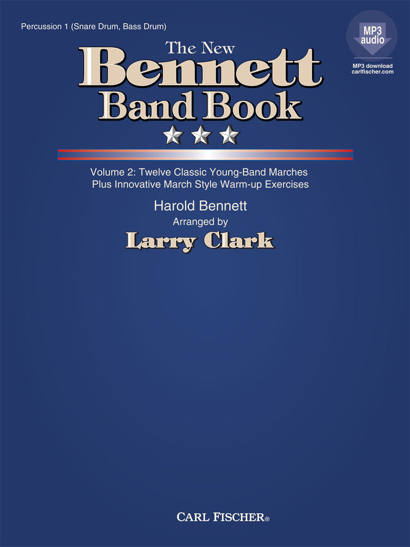 The New Bennett Band Book, Vol. 2 (Percussion 1, Bass Drum, Snare Drum part)
