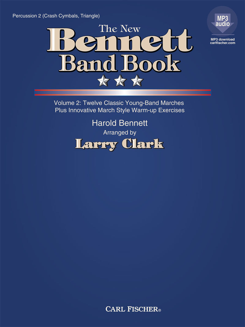 The New Bennett Band Book, Vol. 2 (Percussion 2, Crash Cymbals, Triangle part)