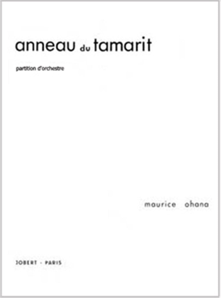 Anneau du Tamarit (Cello and Orchestra)