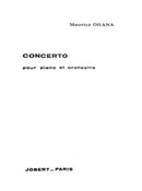Concerto pour piano et orchestre (Score Only)