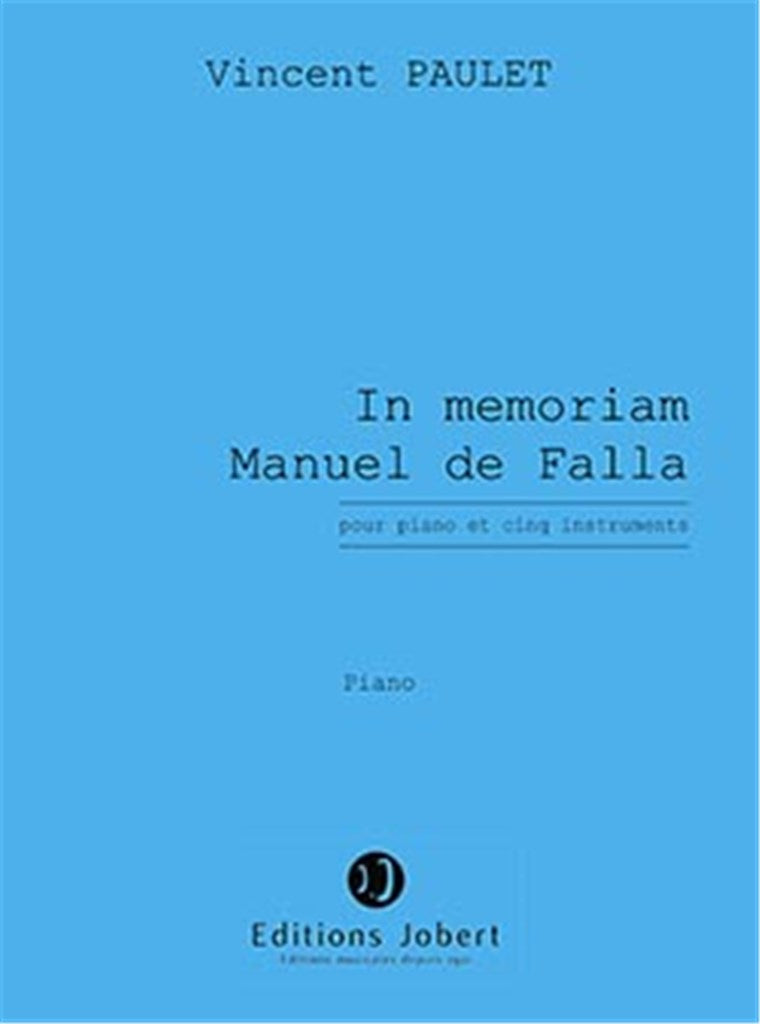 In memoriam Manuel de Falla