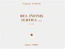 Des infinis subtils