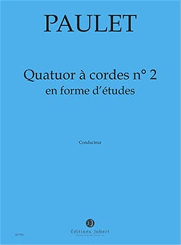 Quatuor à cordes n°2 en forme d'études