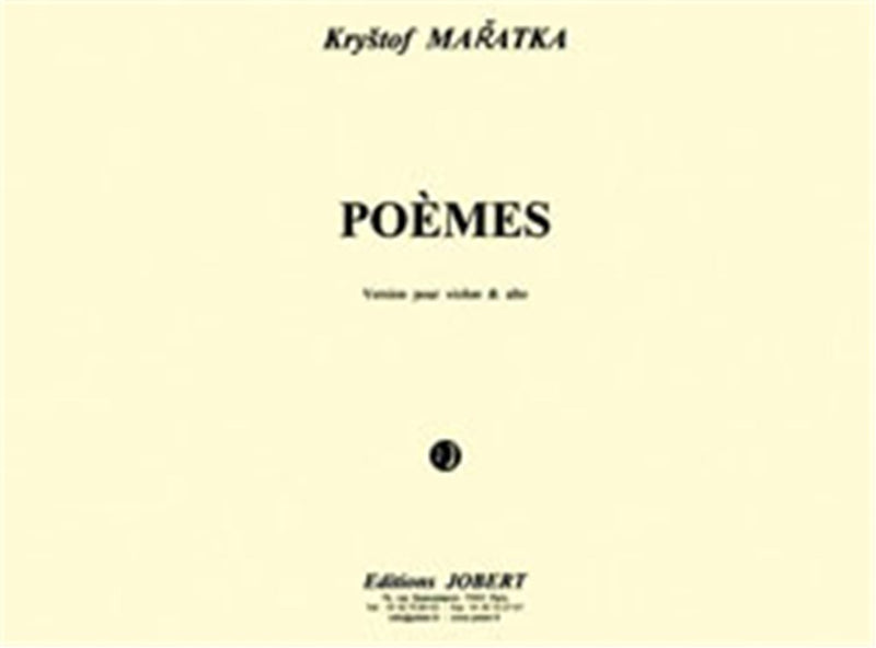 Poèmes (Violin and Viola)