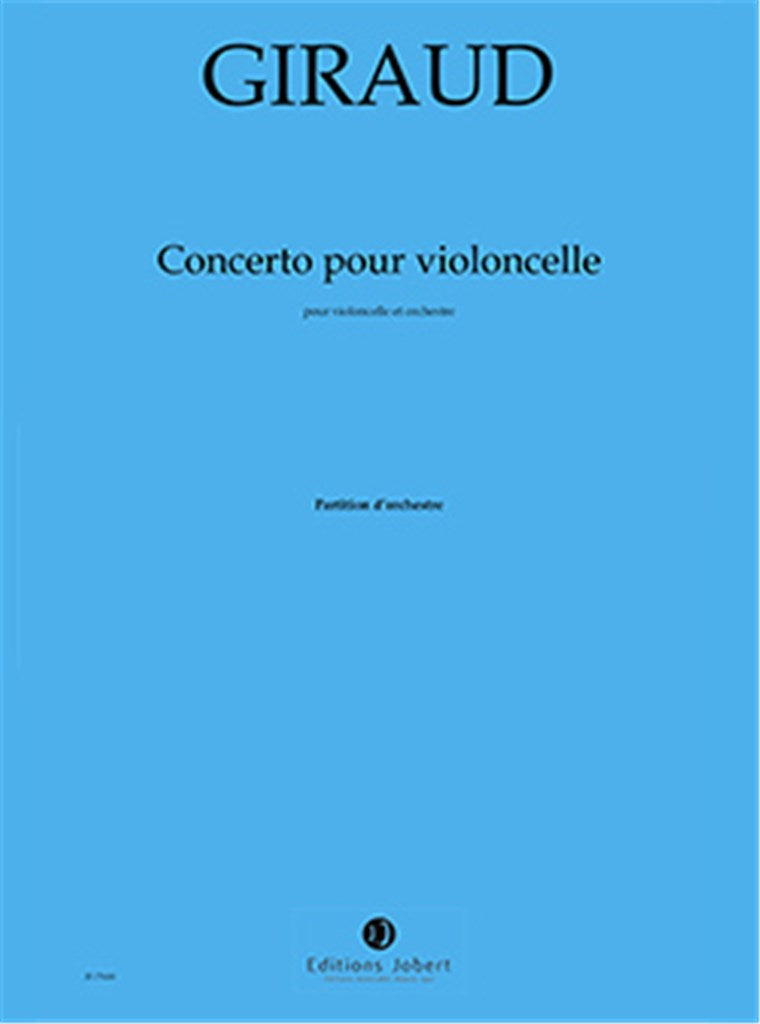 Concerto pour violoncelle et orchestre (Score Only)
