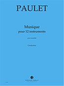 Musique pour 12 instruments