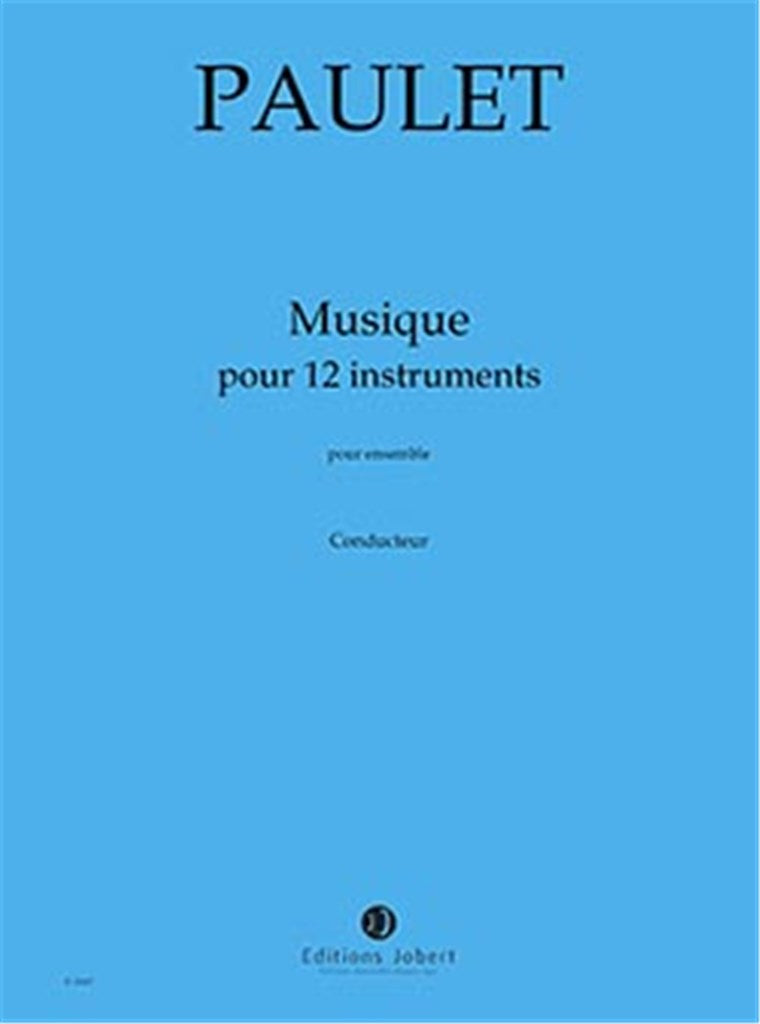 Musique pour 12 instruments