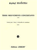 Trois Mouvements concertants (2 Violas, 4 Celli and Double Bass)