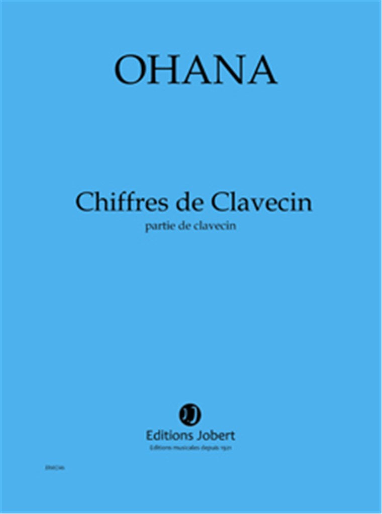 Chiffres de Clavecin (Score Only)