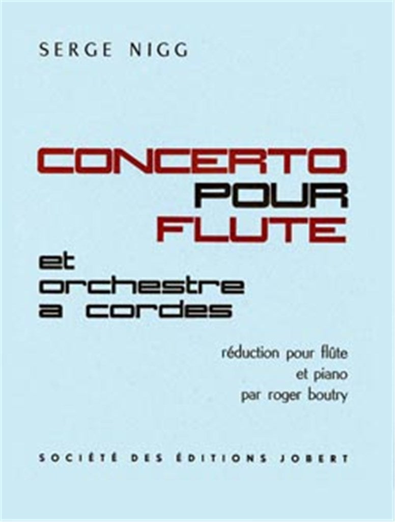 Concerto Pour Flûte (Flute and Orchestra)