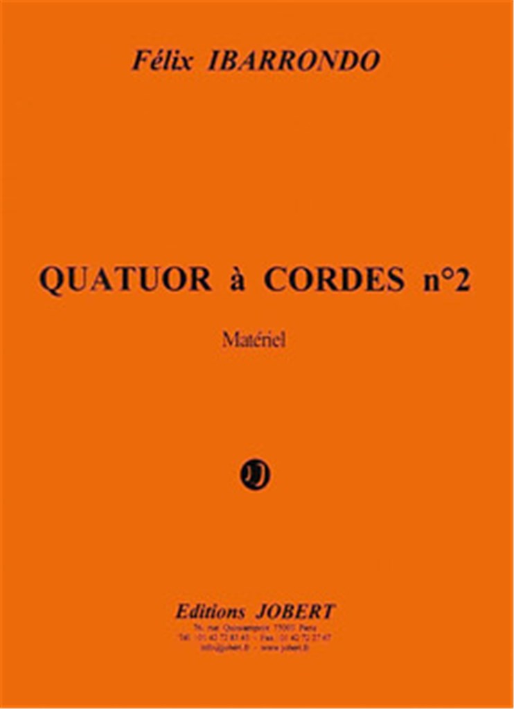 Quatuor à cordes n°2 (Set of Parts)