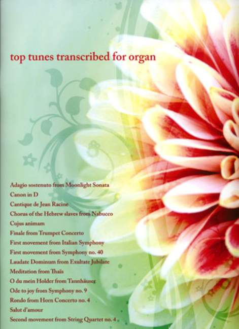 Top Tunes Transcribed For Organ