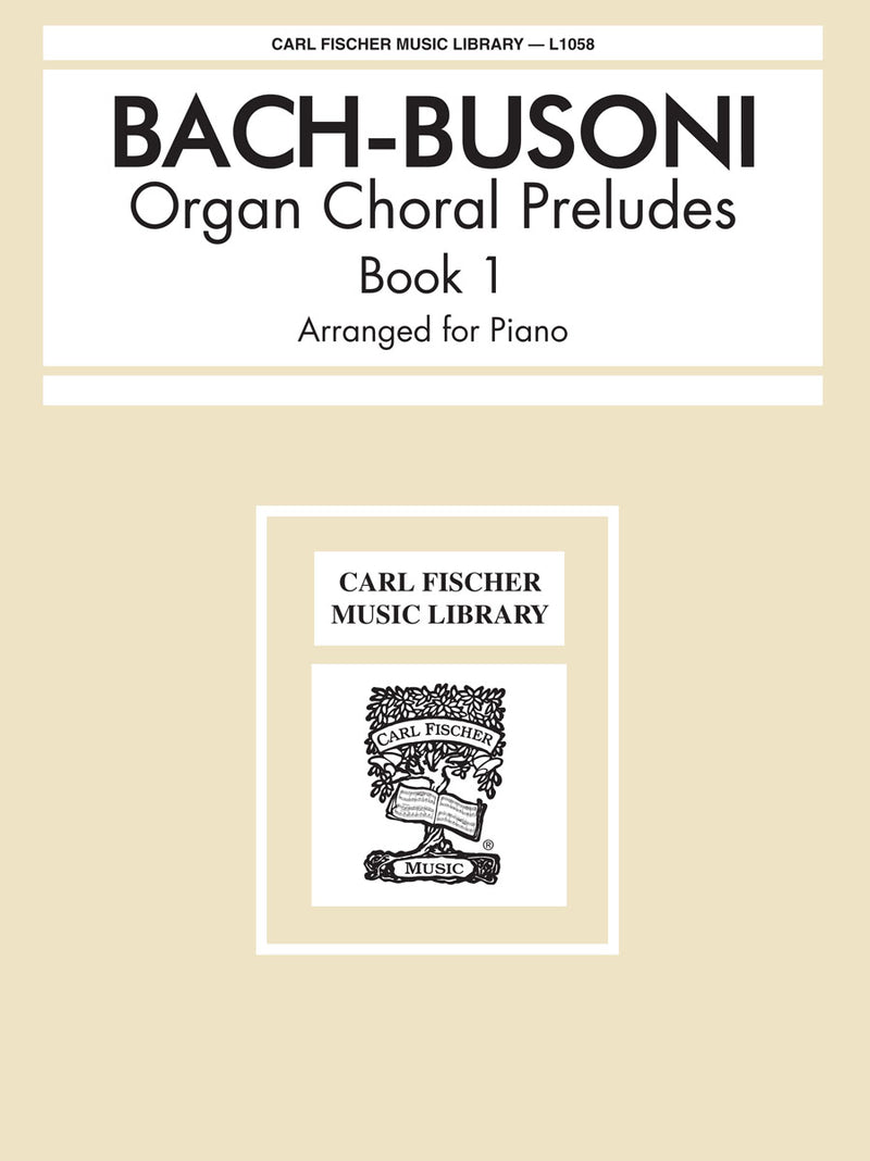 Organ Choral Preludes - Book 1