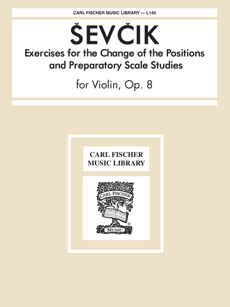 Exercises for the Change of the Positions and Preparatory Scale Studies