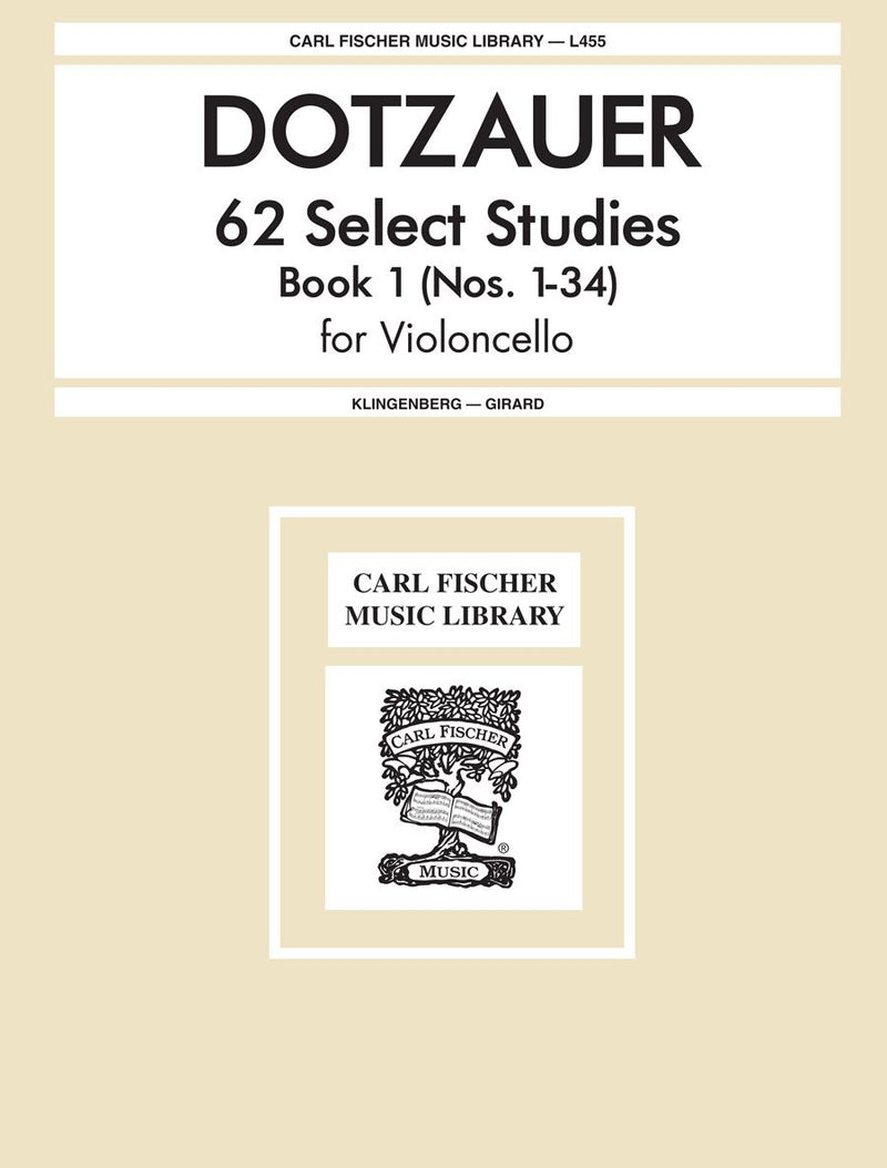62 Select Studies for Violoncello, Book 1 (1-34)