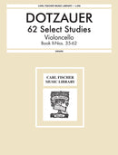 62 Select Studies for Violoncello, Book 2 (35-62) / Dotzauer (Carl Fischer)