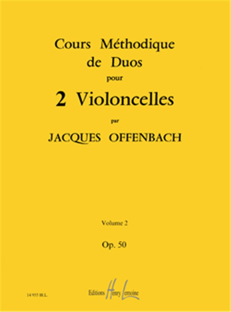 Cours méthodique de duos Op.50, Vol. 2