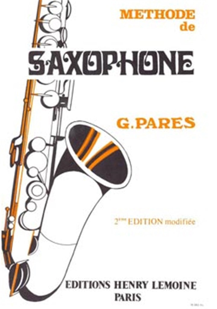 Méthode de saxophone