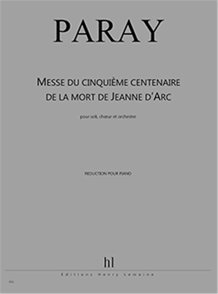 Messe du 5e centenaire de la mort de Jeanne d'Arc