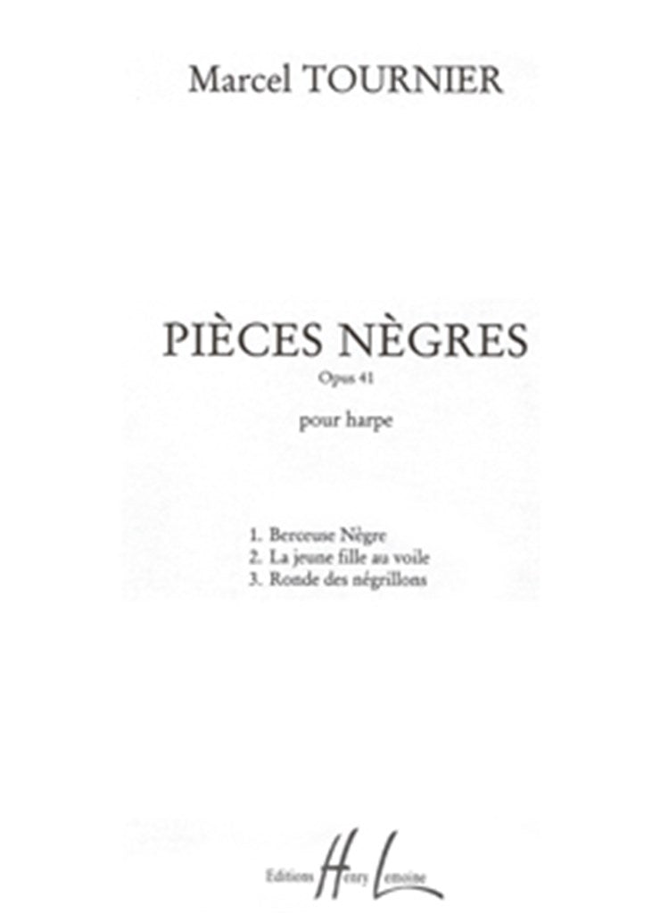 Trois Pièces nègres Op.41