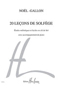 20 Leçons en clé de sol avec accompagnement