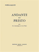 Andante et presto