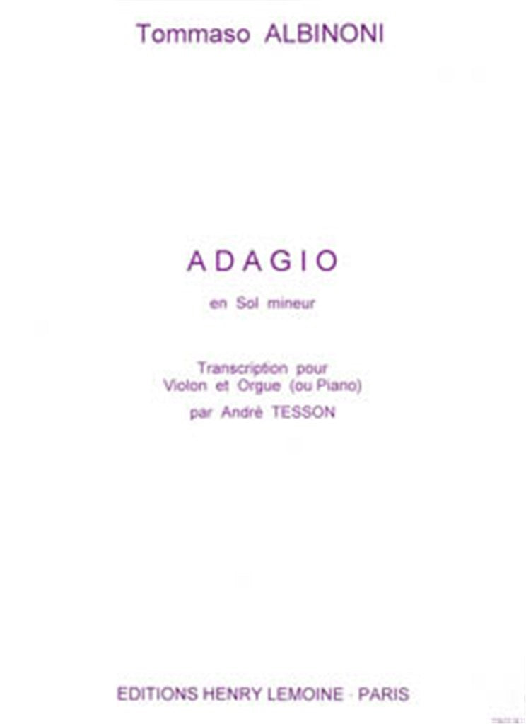 Adagio G V/P(Org)