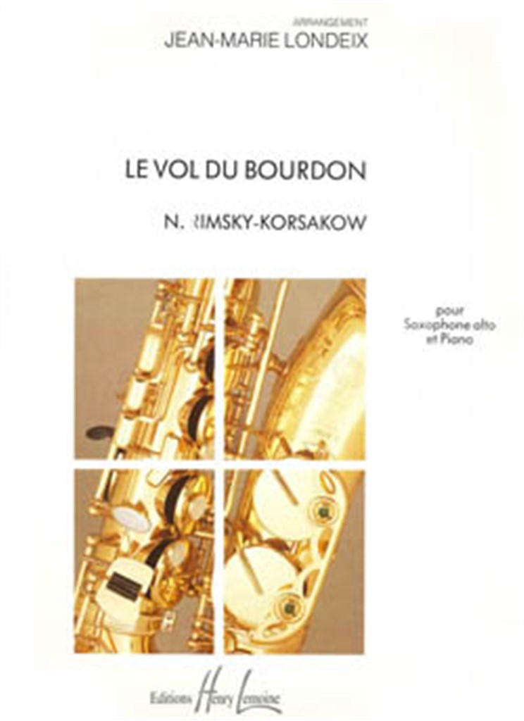 Le Vol du bourdon (Alto Saxophone and Piano)