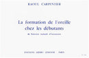 Formation de l'oreille