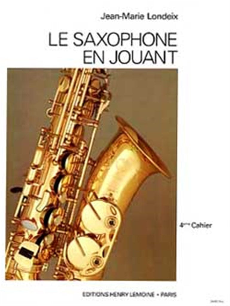 Saxophone en jouant, Vol. 4