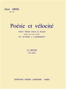Poésie et Vélocité Op.157, Vol. 3