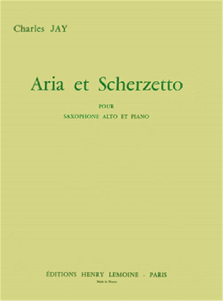 Aria et Scherzetto