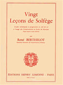 20 Leçons en clé de sol sans accompagnement