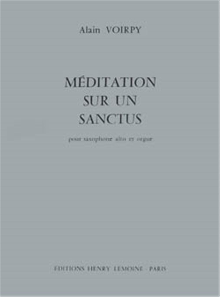 Méditation sur un Sanctus