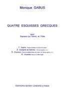 Quatre Esquisses grecques
