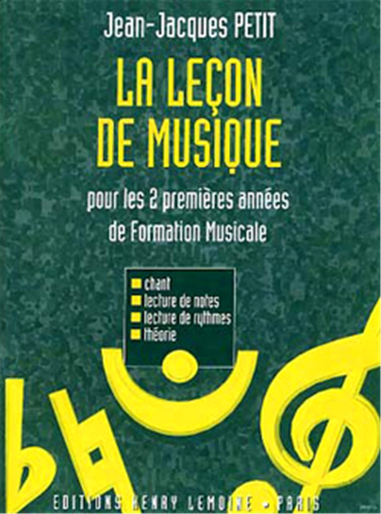 Leçon de musique 1ère et 2ème années