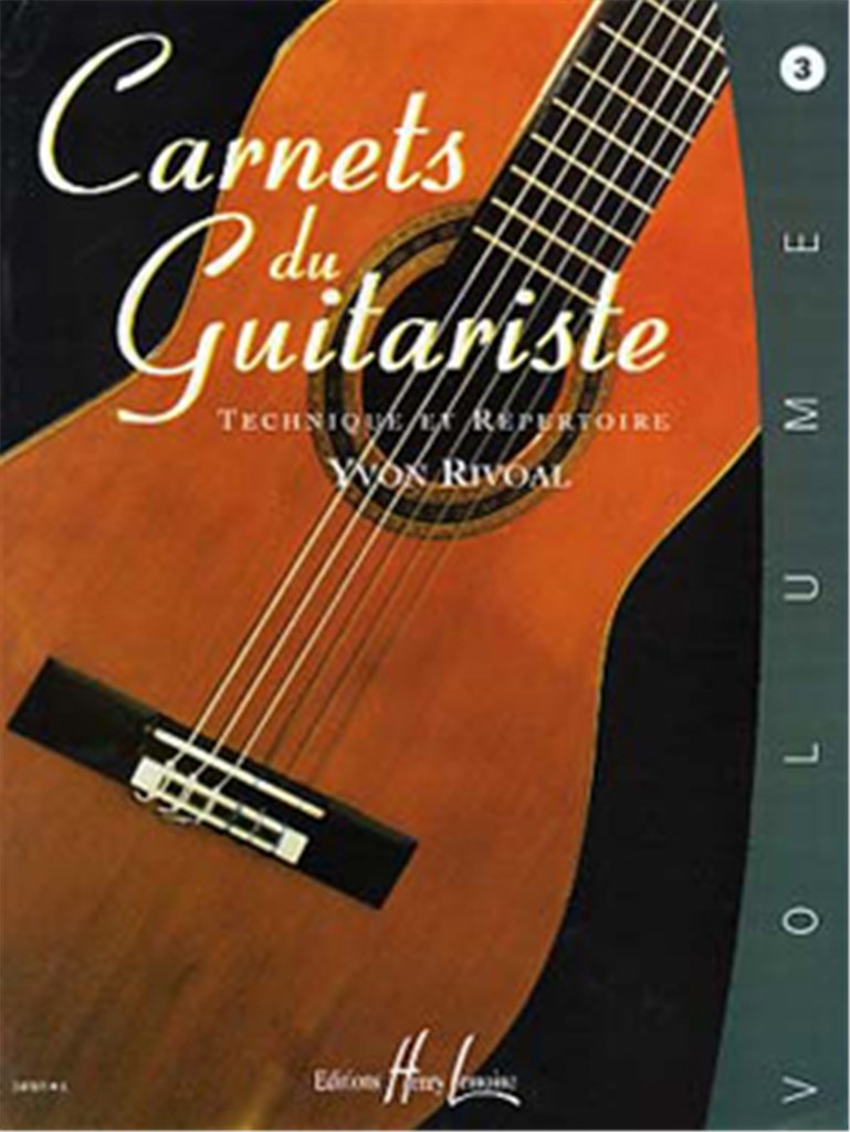 Carnets du guitariste, Vol. 3