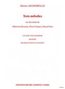 Trois Mélodies