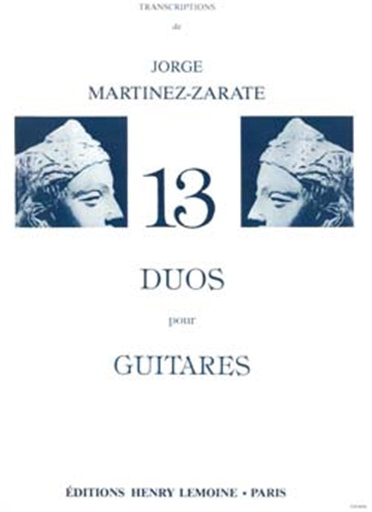 13 Duos pour Guitares (Transcriptions)