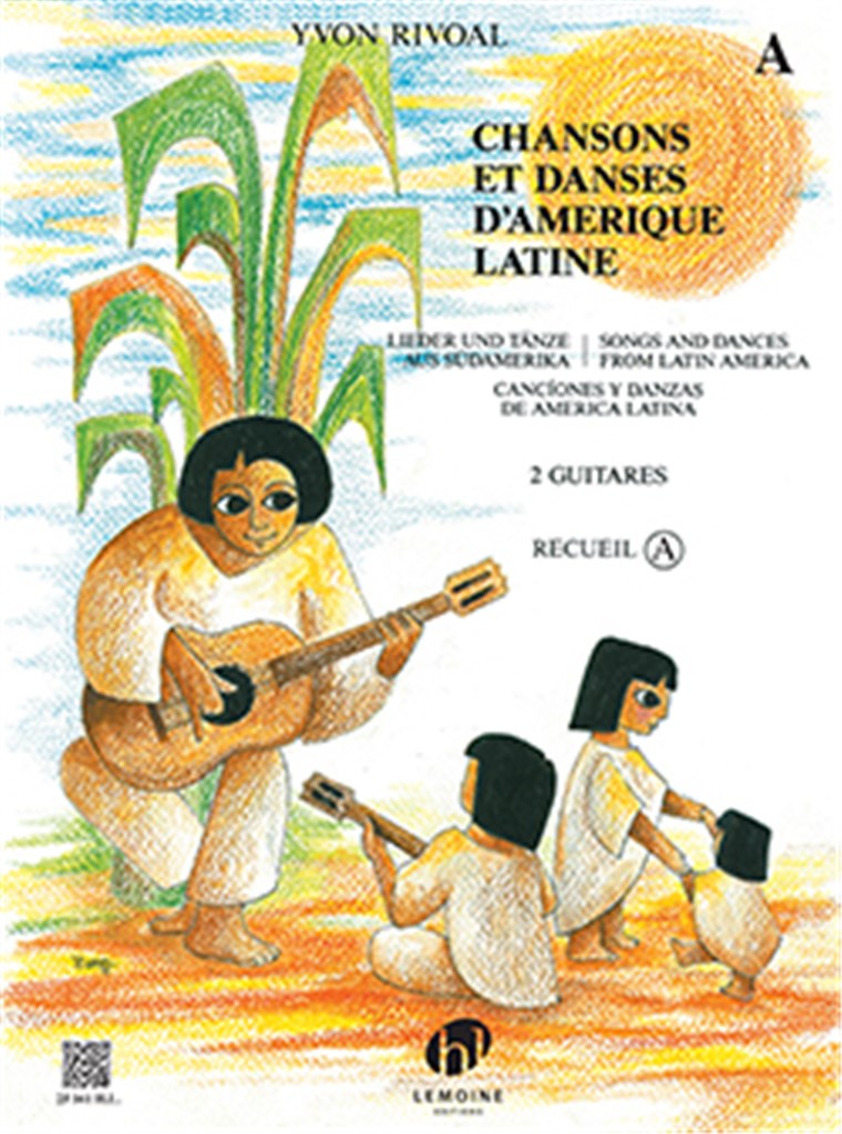 Chansons et Danses d'Amerique Latine, Vol. A (2 Guitars)