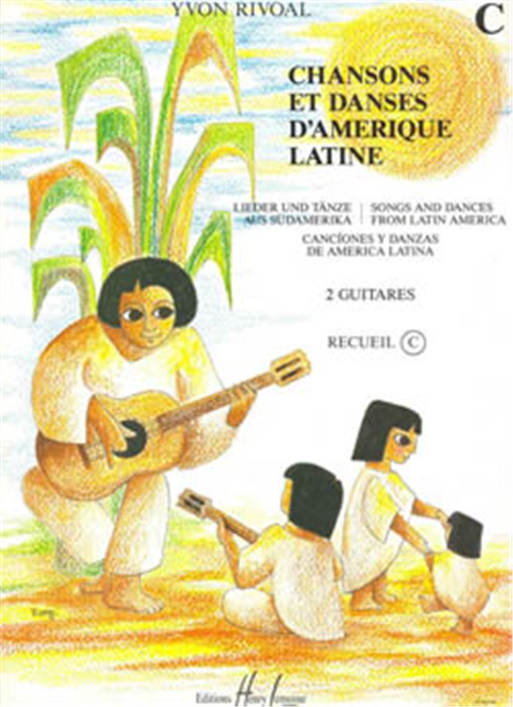 Chansons et Danses d'Amerique Latine, Vol. C (2 Guitars)