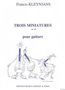Trois Miniatures