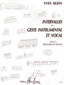 Intervalles et geste instrumental et vocal, Vol. 1